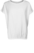 Eione White Jersey Top