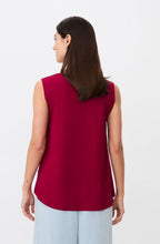 Elisa Beet Red Jersey Top