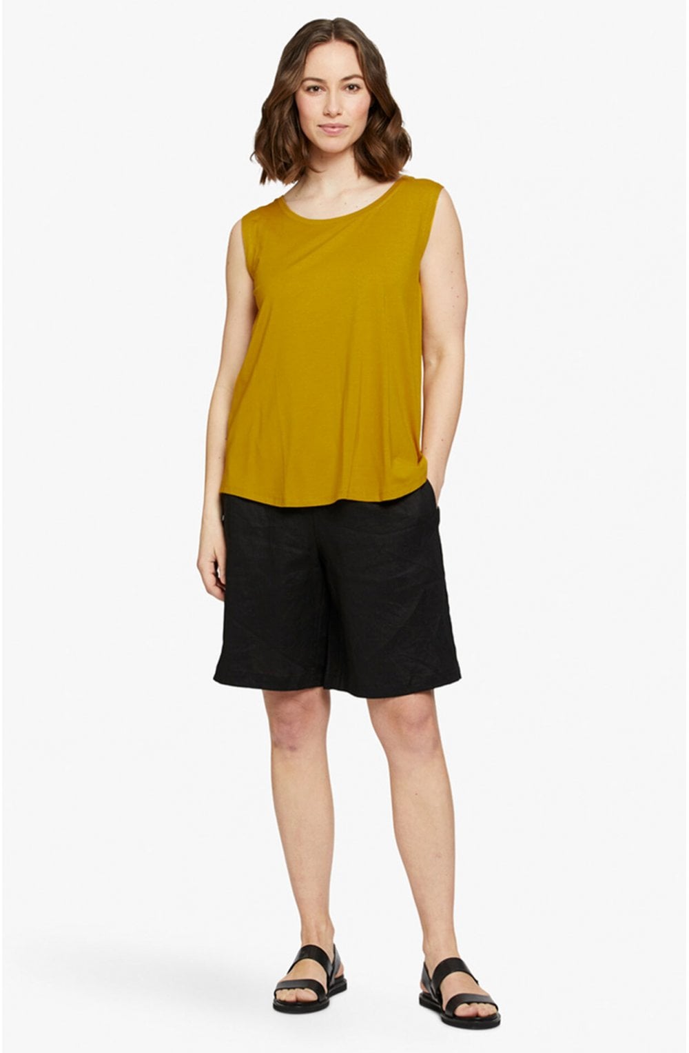 Elisa Chai Tea Jersey Top