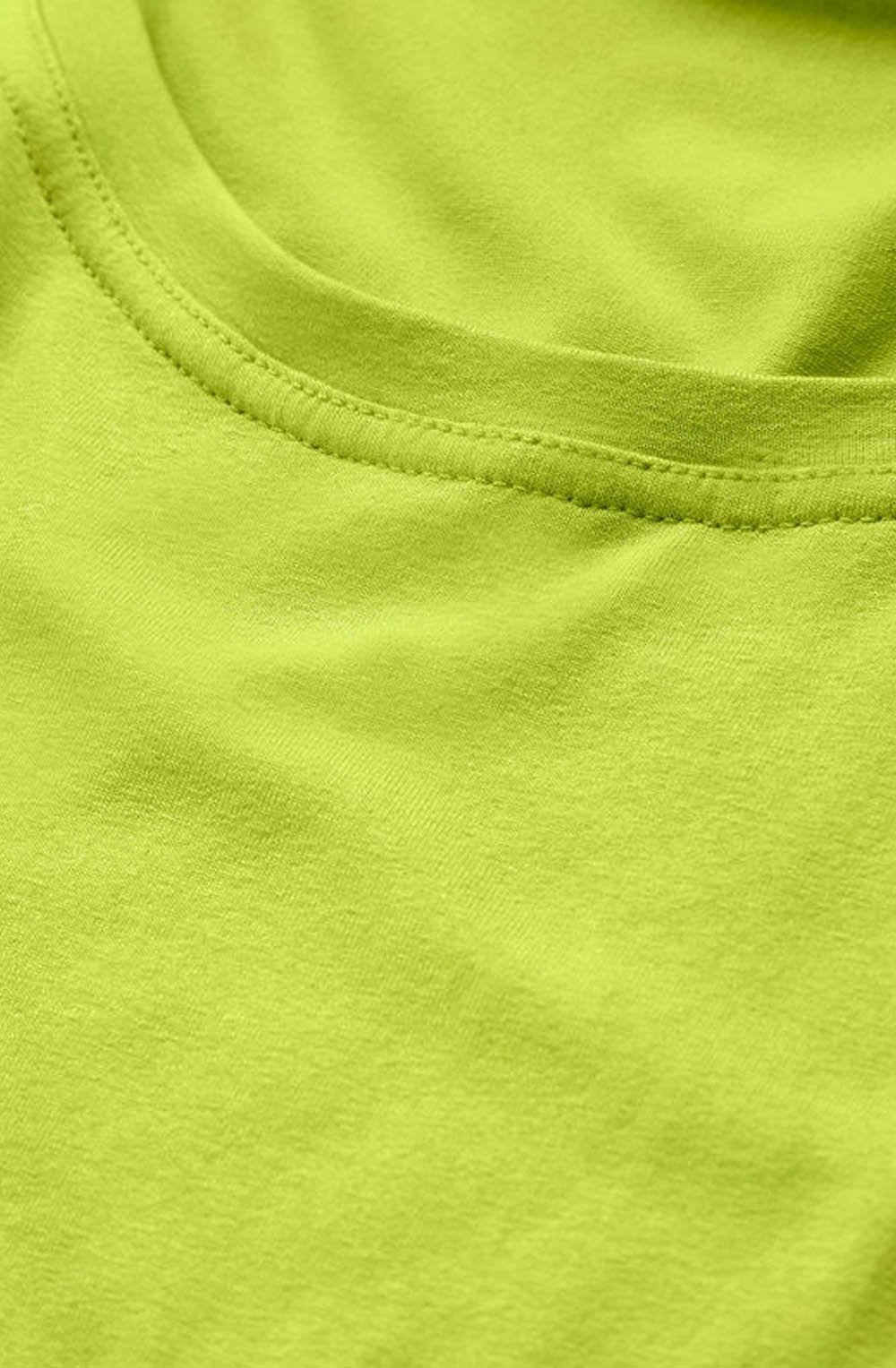 Elisa Lime Sleeveless Jersey Top