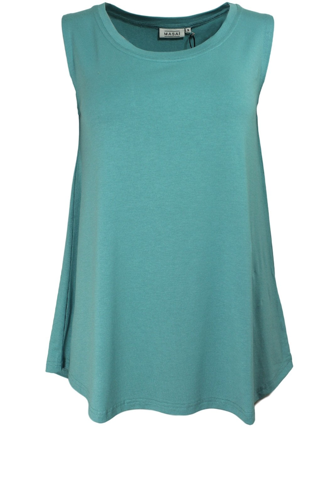 Elisa Mineral Blue Sleeveless Top