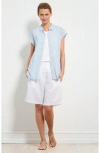 Elisa White Jersey Top