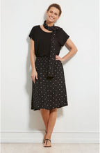 Ellen Black Jersey Top