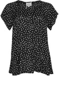 Elly Spotted Print Top