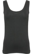 Els Black Jersey Vest Top