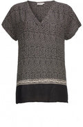 Elvira Dot Print Top