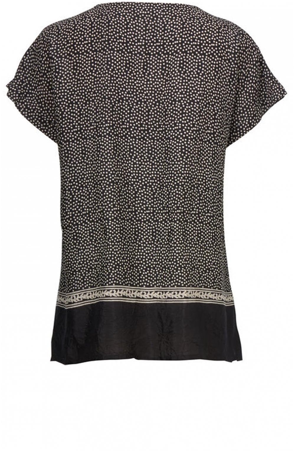 Elvira Dot Print Top