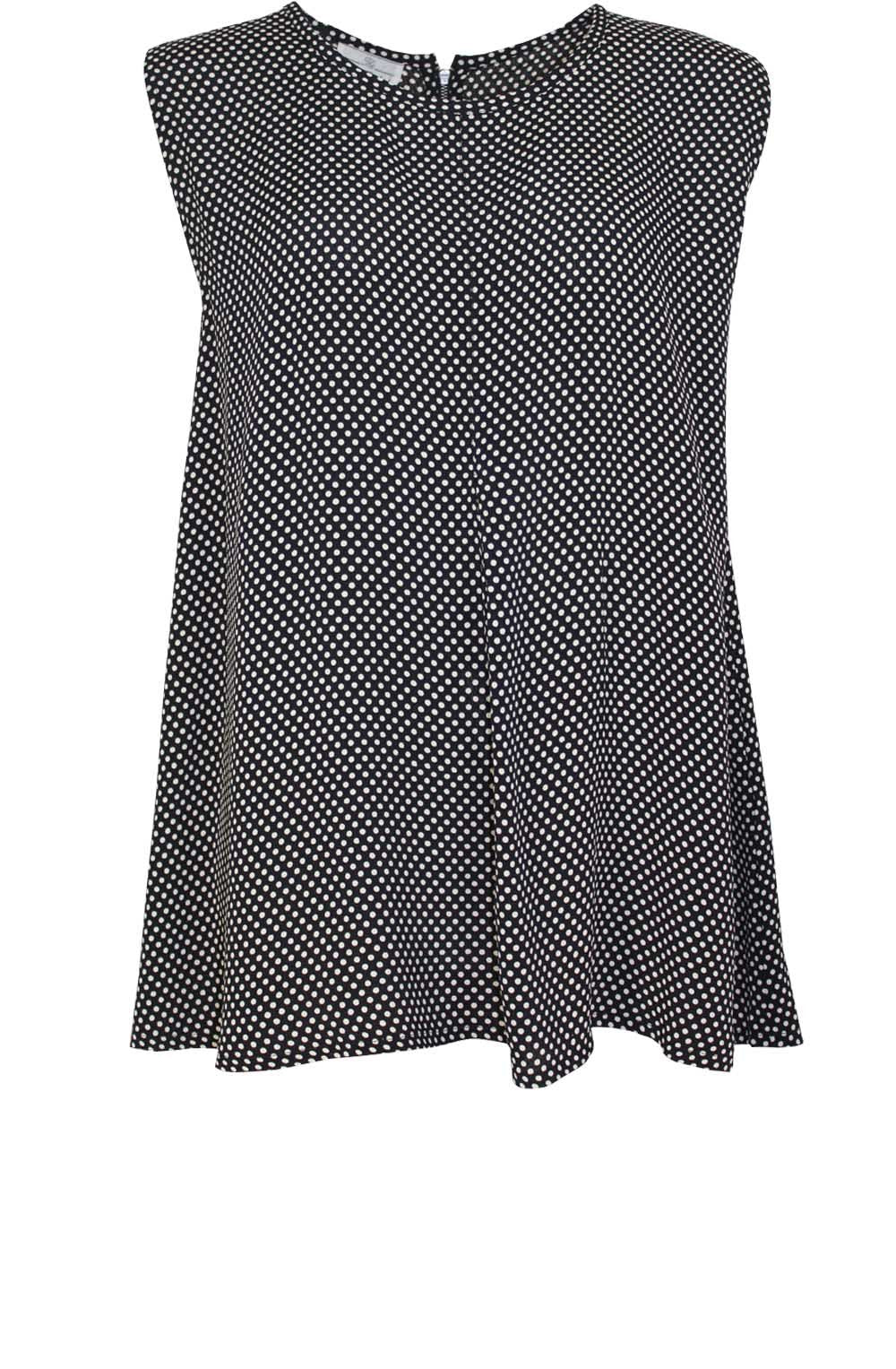 Emenis Spotted Print Top