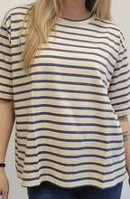 Ensign Blue Striped Doreann T Shirt