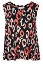 Erall Bold Animal Print Top