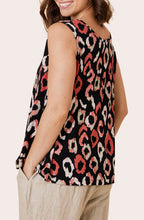 Erall Bold Animal Print Top