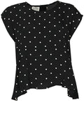 Evita Spotted Print Top