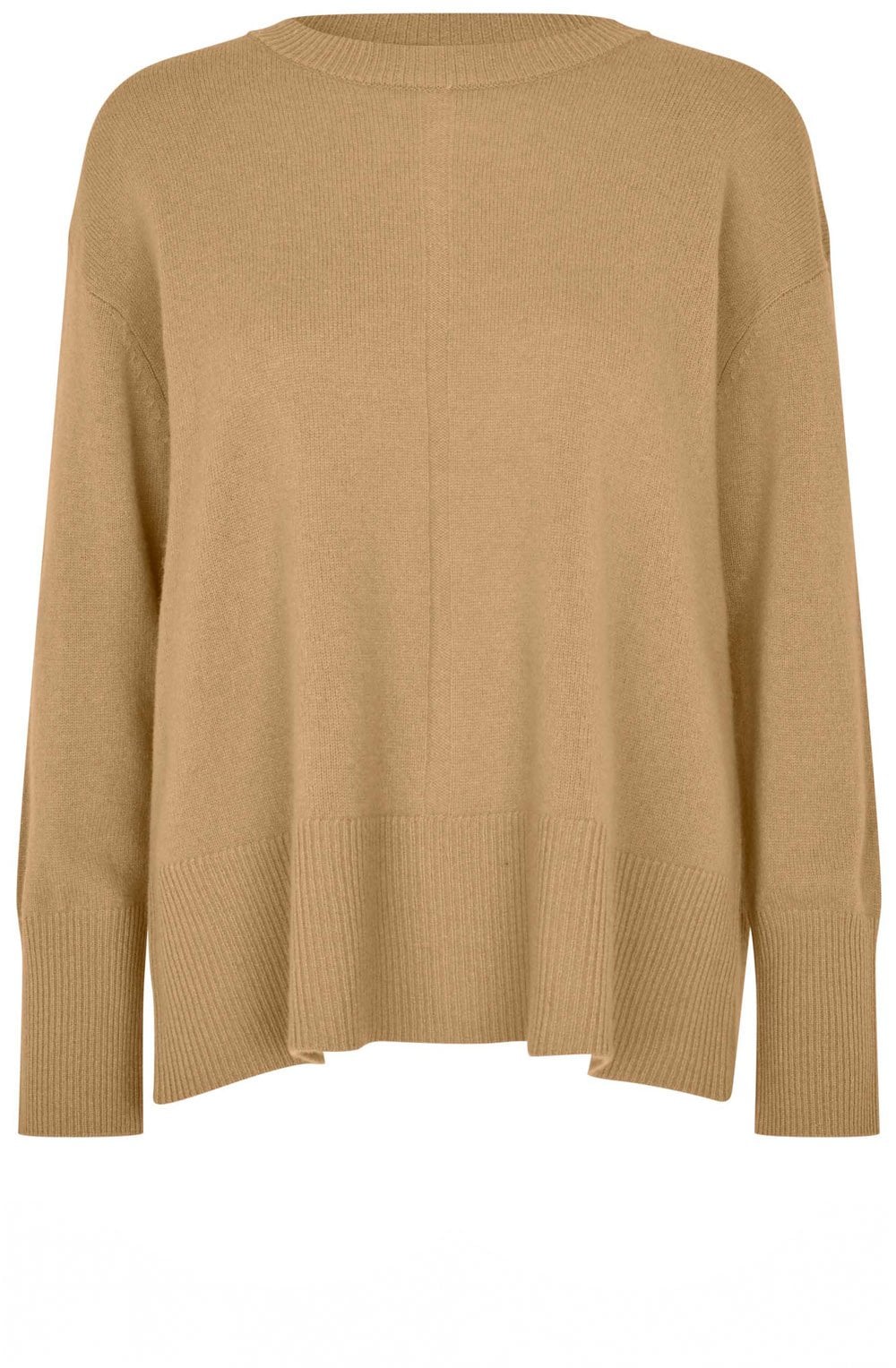 Fabrice Travertine Knitted Stripe Jumper