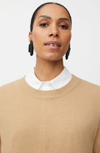 Fabrice Travertine Knitted Stripe Jumper