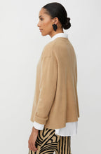 Fabrice Travertine Knitted Stripe Jumper