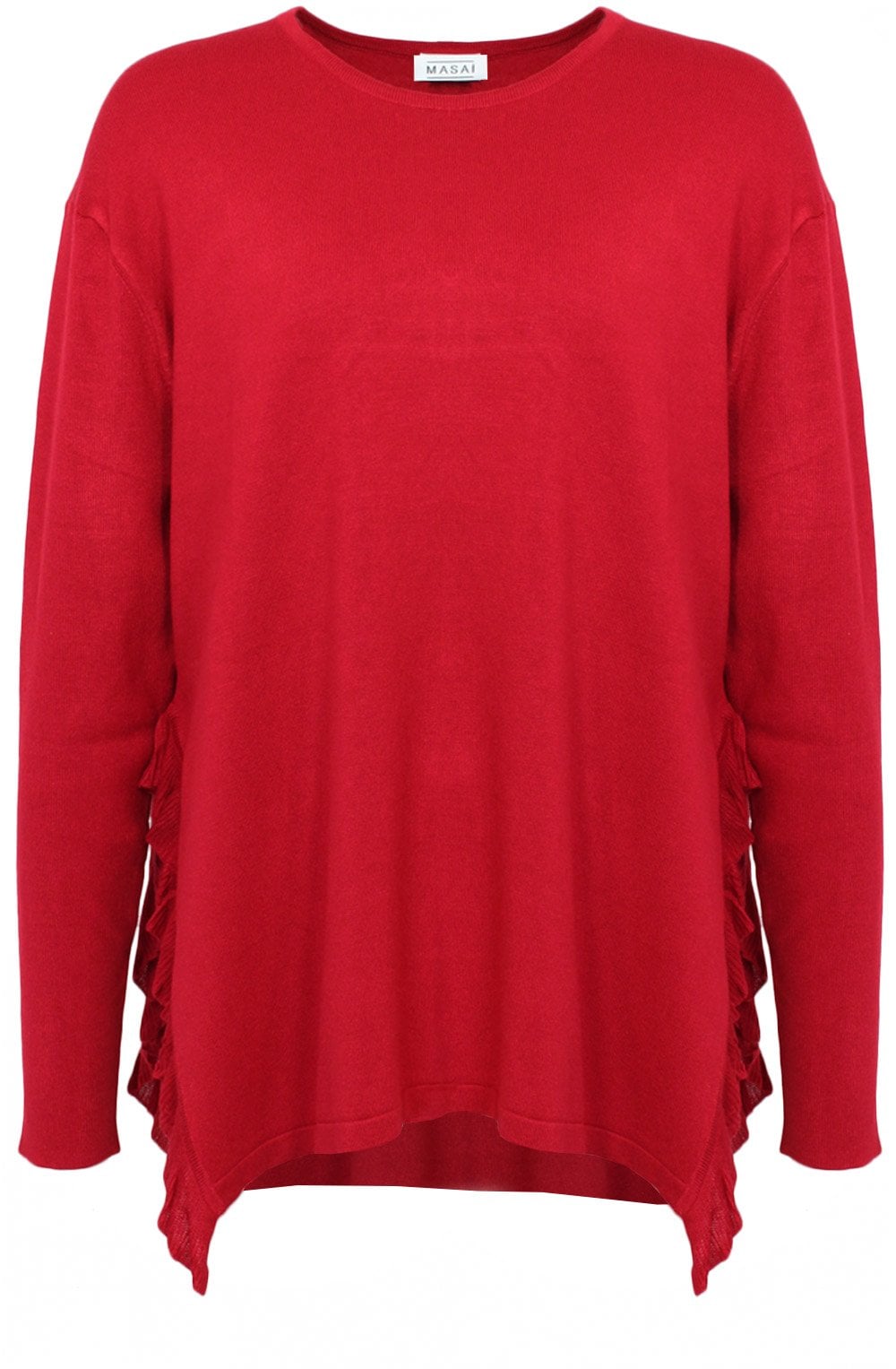 Fadumo Tango Red Ruffle Jumper