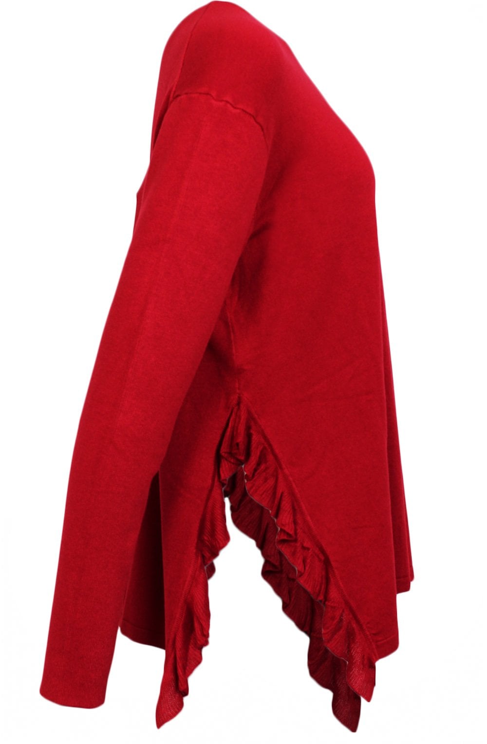 Fadumo Tango Red Ruffle Jumper