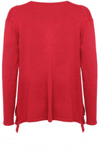Fadumo Tango Red Ruffle Jumper