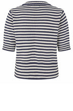 Faeleen Navy Striped Knit Jumper