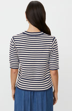 Faeleen Navy Striped Knit Jumper