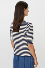 Faeleen Navy Striped Knit Jumper