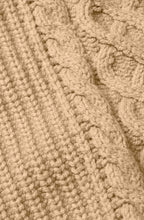 Falvra Travertine Cable Knit Jumper