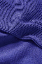 Fanasi Blue Fine Knit Jumper
