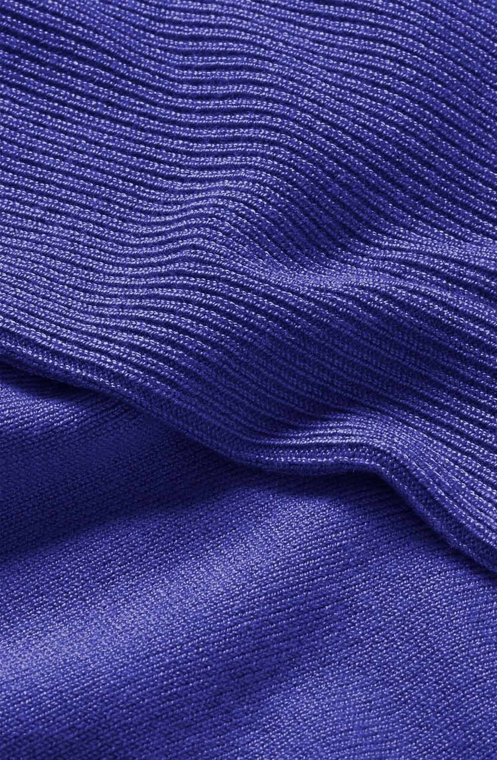 Fanasi Blue Fine Knit Jumper