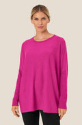 Fanasi Fuchsia Knit Jumper