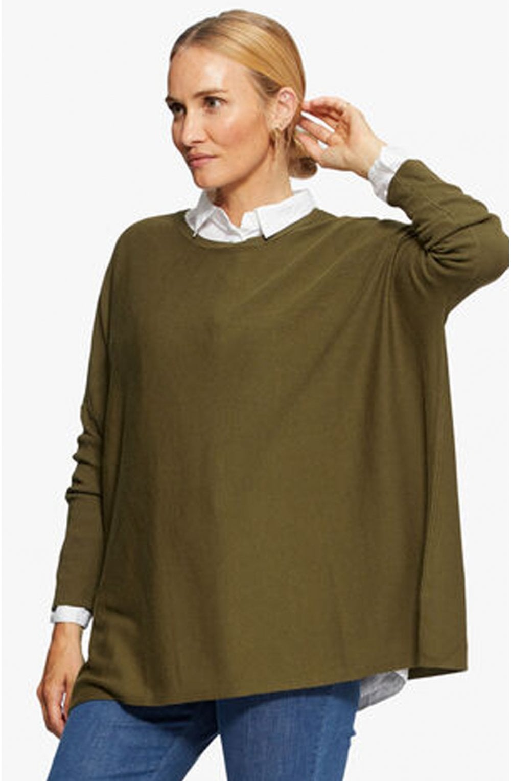Fanasi Green Knit Jumper