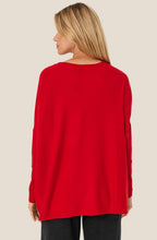 Fanasi Haute Red Knit Jumper