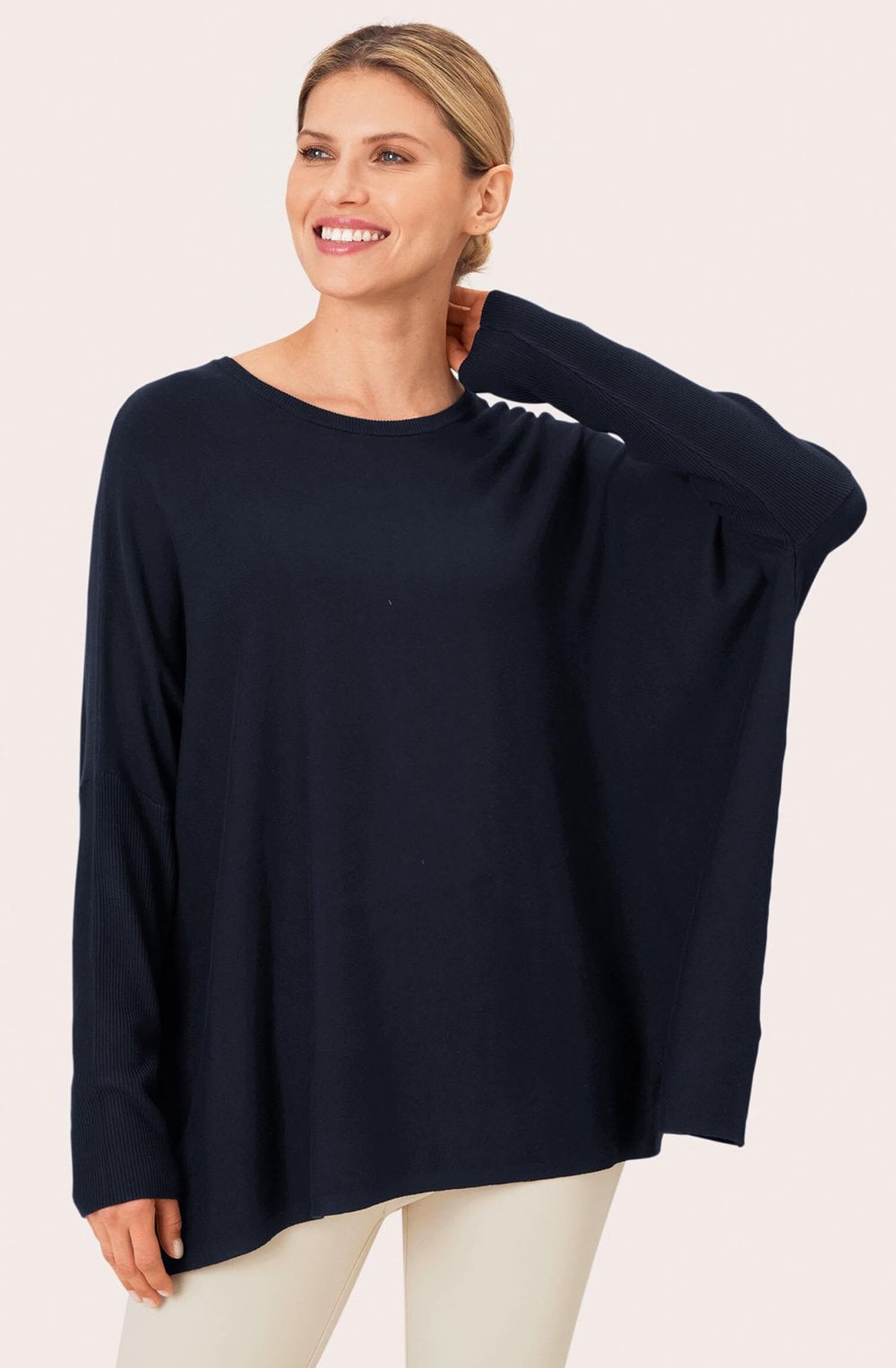 Fanasi Navy Knit Jumper