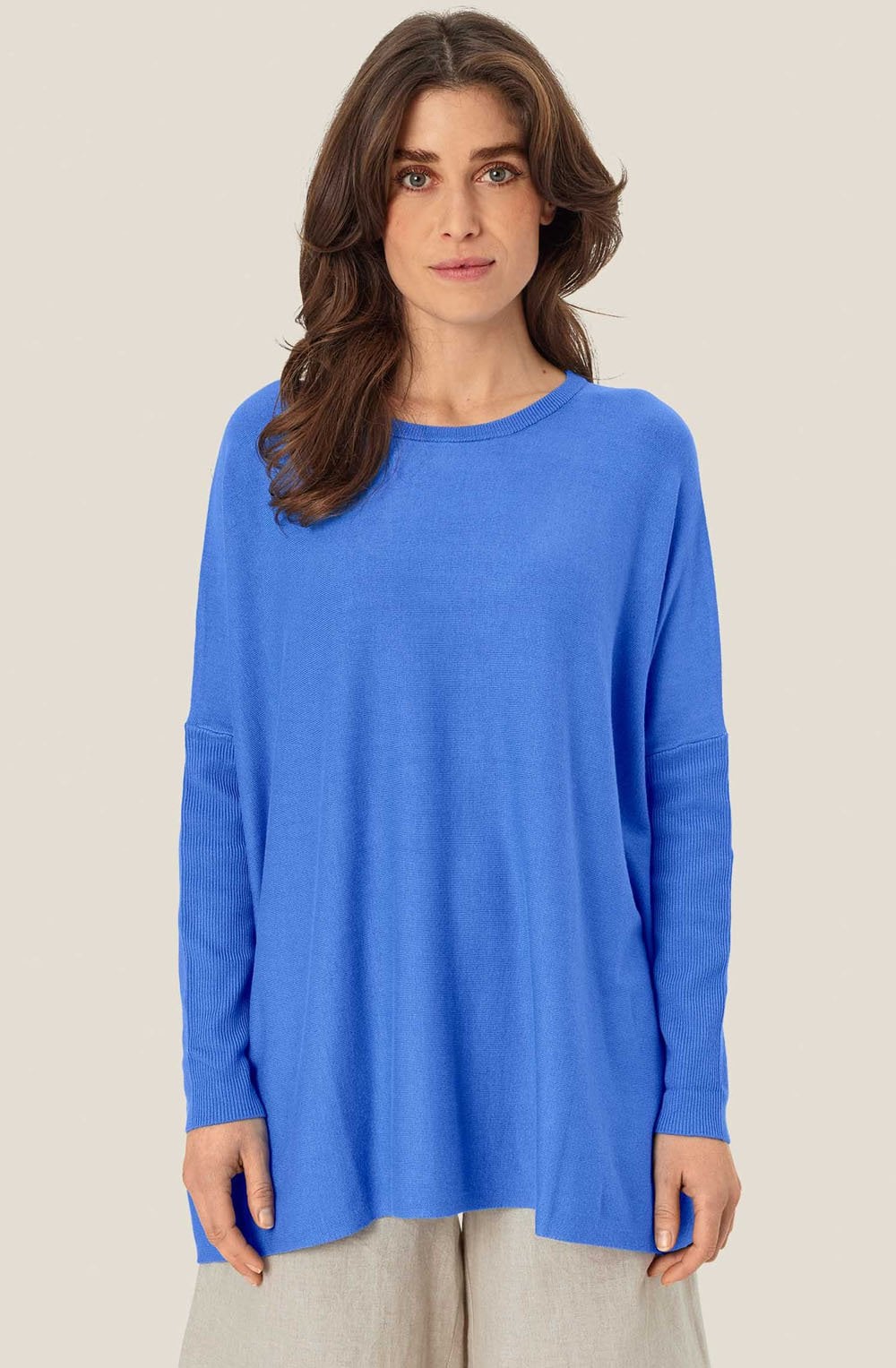 Fanasi Nebulas Blue Knit Jumper