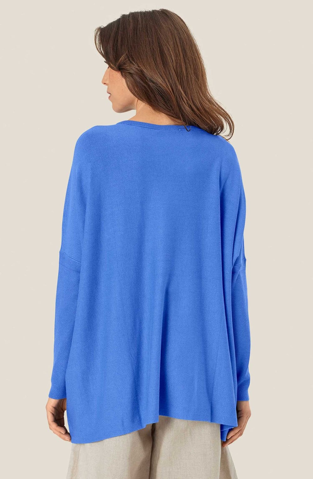 Fanasi Nebulas Blue Knit Jumper