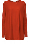 Fanasi Pumpkin Fine Knit Jumper