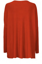 Fanasi Pumpkin Fine Knit Jumper