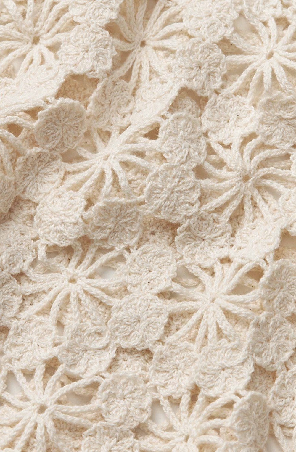 Fanelis Fog Crochet Sleeveless Top