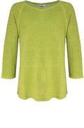 Farida Lime Knit Jumper