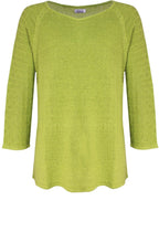 Farida Lime Knit Jumper