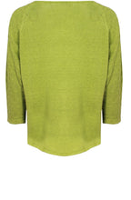 Farida Lime Knit Jumper