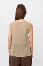 Farilynn Super Fine Knit Wind Chime Shimmer Top