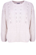 Fasana Cream Cable Knit Jumper