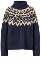 Fatima Navy Blazer Icelandic Jumper