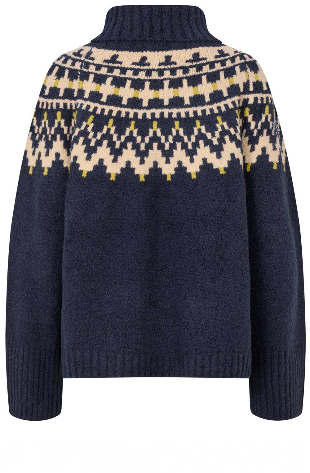 Fatima Navy Blazer Icelandic Jumper