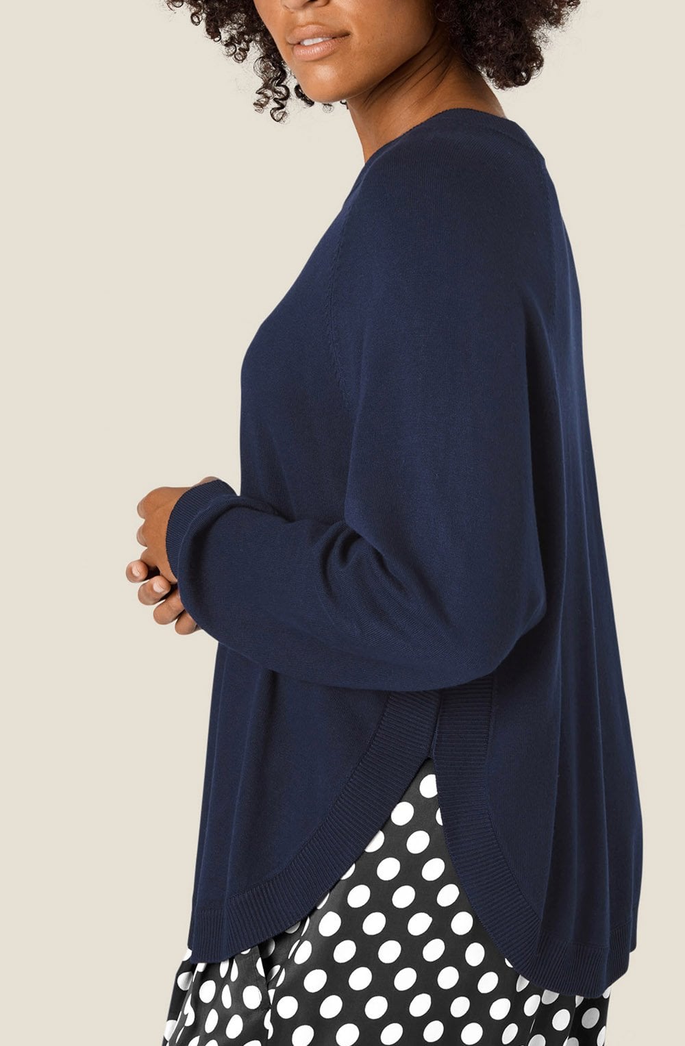 Febe Navy Jumper