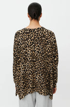 Felluci Incense Animal Print Oversized Jumper