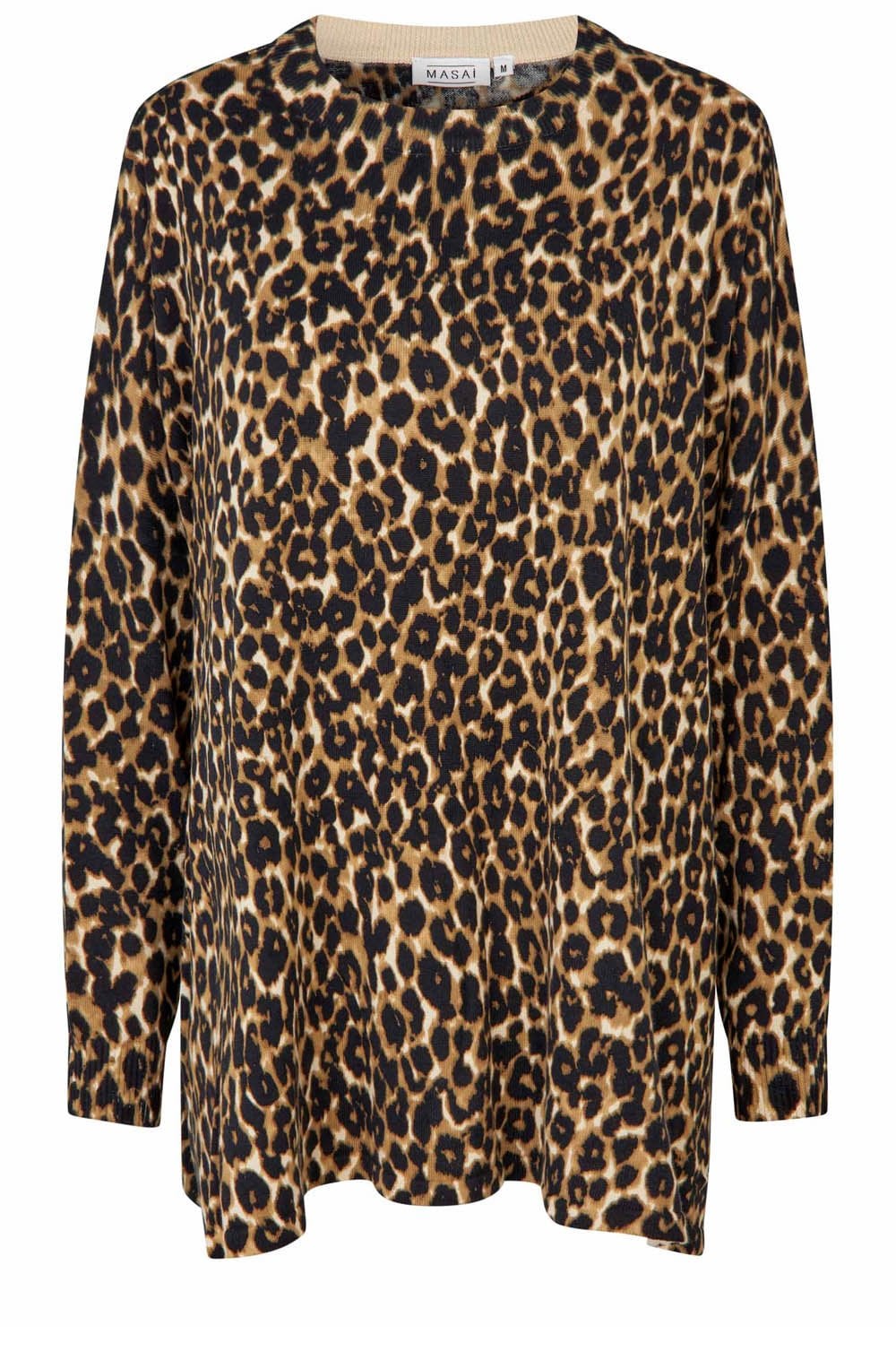 Felluci Incense Animal Print Oversized Jumper