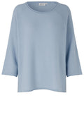 Fenji Kentucky Blue Fine Knit Jumper