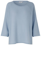 Fenji Kentucky Blue Fine Knit Jumper