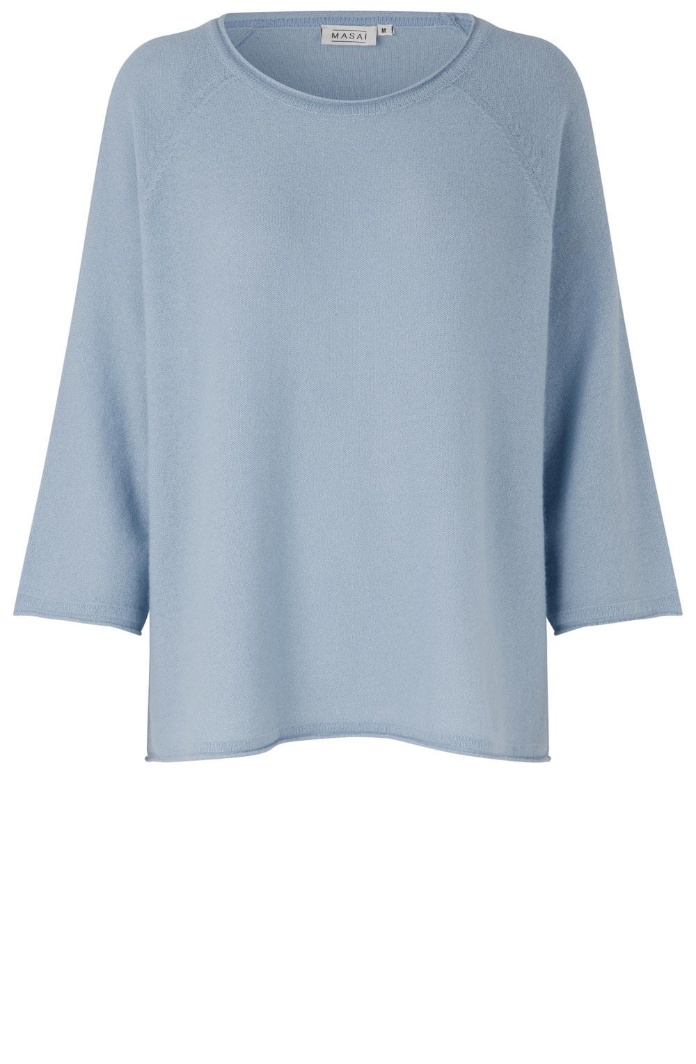 Fenji Kentucky Blue Fine Knit Jumper